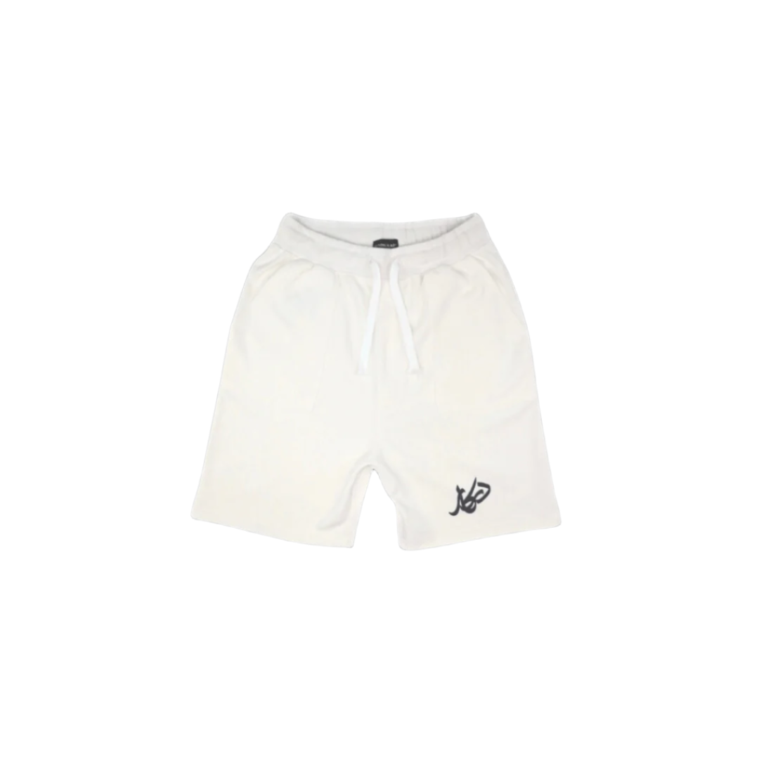 BASIC OFF WHITE SHORTS