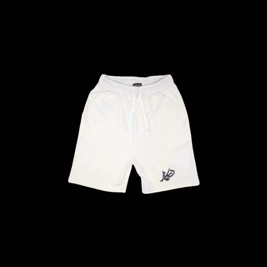 BASIC OFF WHITE SHORTS