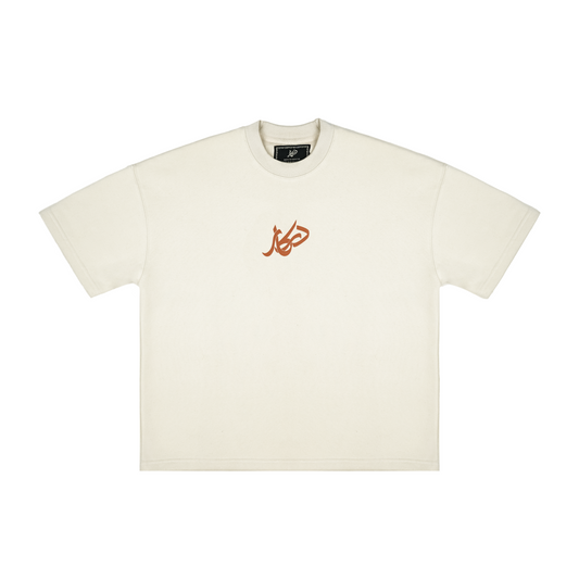 CREAM WHITE TEE