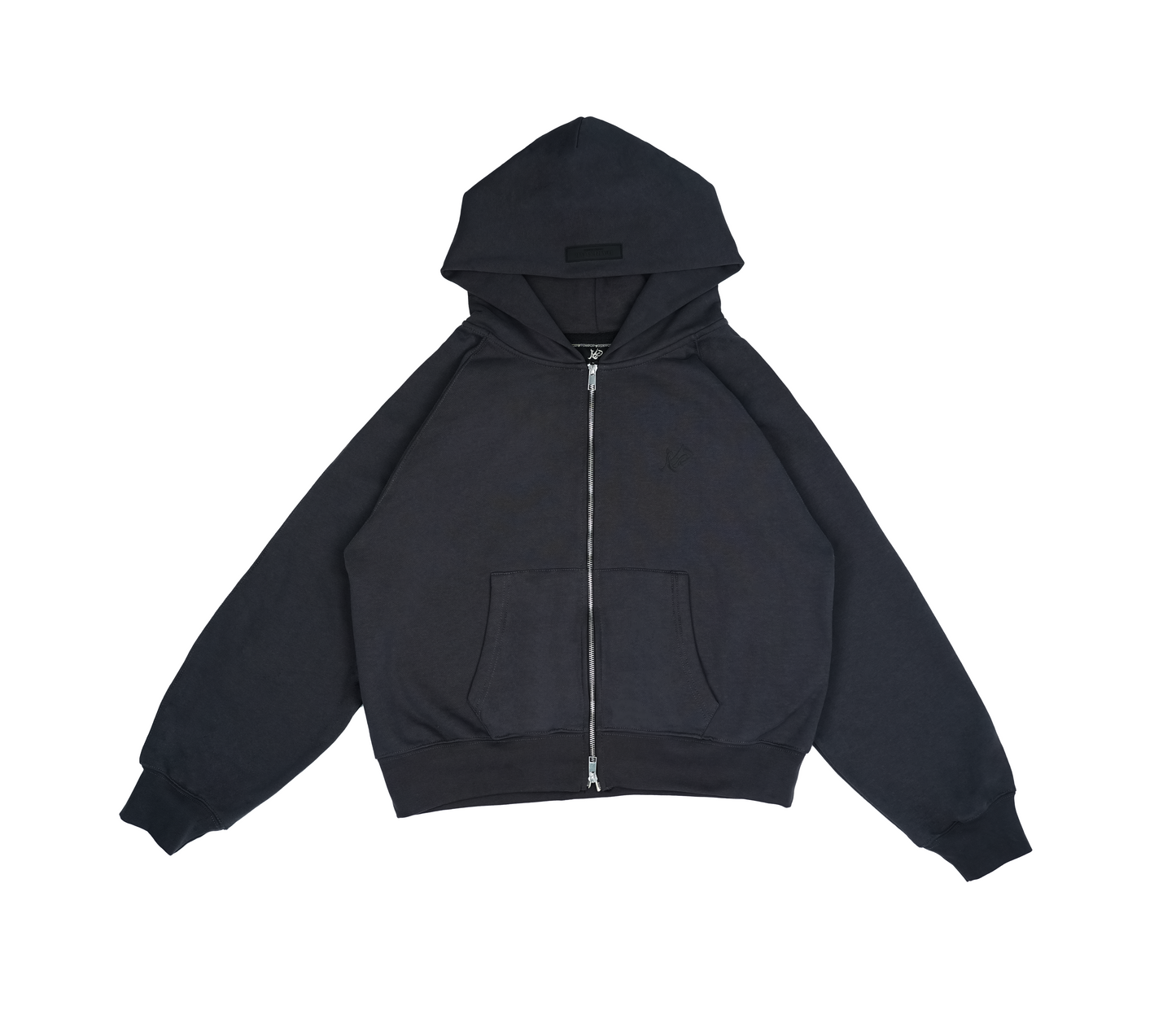 SMOKE GREY ZIPPER