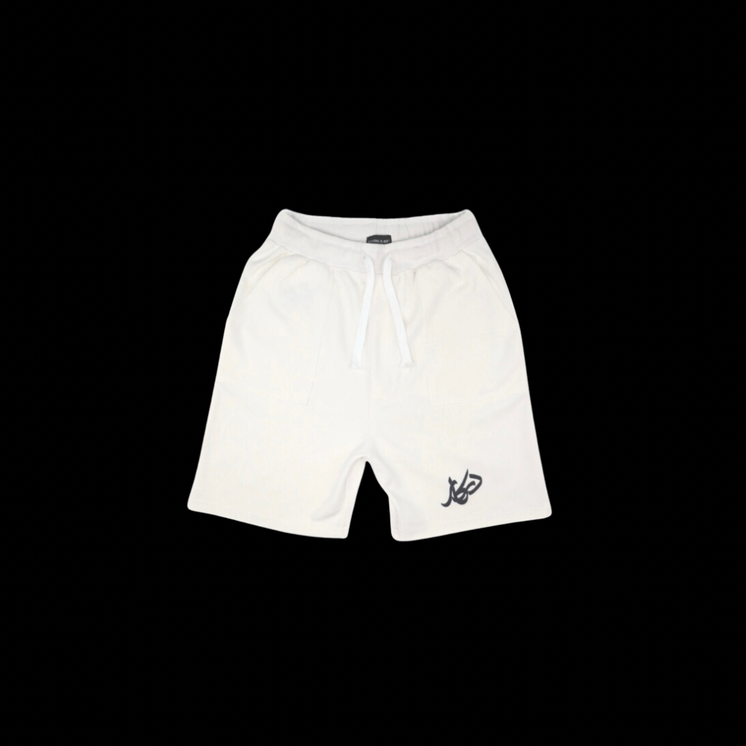 BASIC OFF WHITE SHORTS