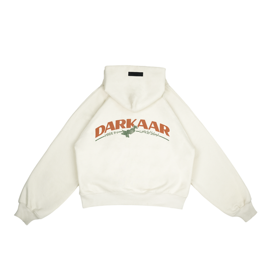 CREAM WHITE HOODIE